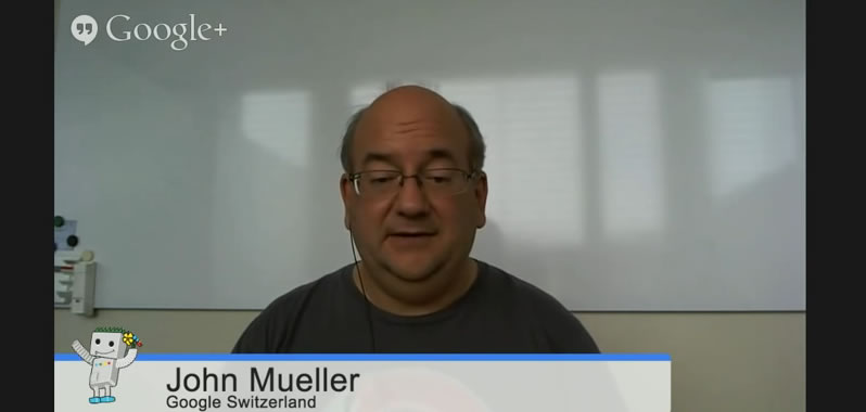 Jhon Mueller Google szakértő