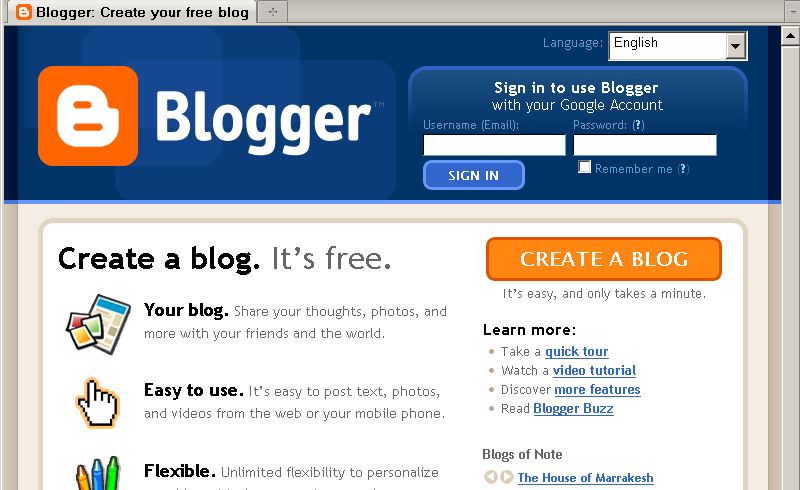 A Google Blogger.com blogja is azt a büntetést kapja amit a többi weboldal ha azt kiérdemli