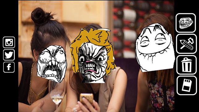 Rage Comics Photo Editor online képszerkesztő