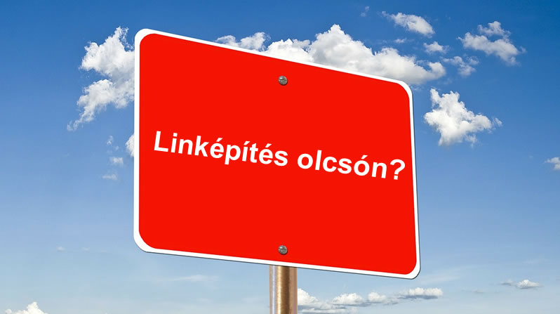 Linképítés olcsón